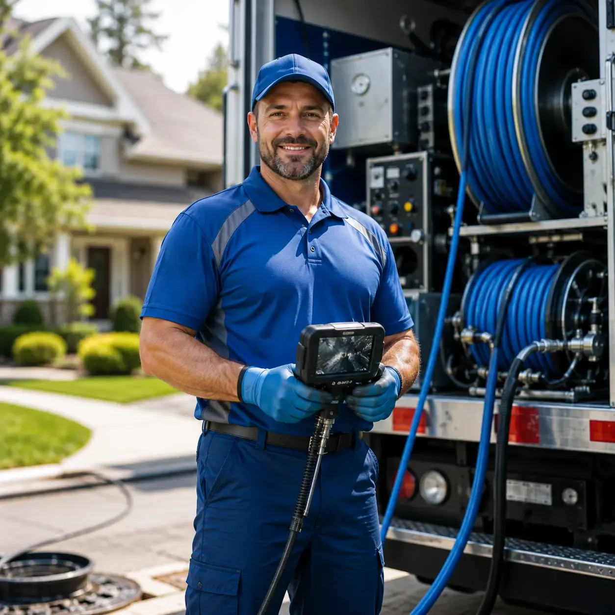 Local outdoor drain cleaning specialists in Beloit, WI